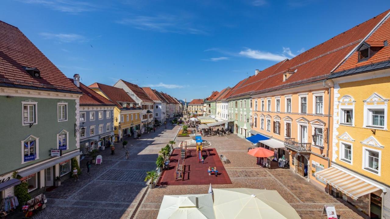 Perfekte Lage! Ganze Wohnung Burgblick Residenz Санкт Файт ан дер Глан Екстериор снимка